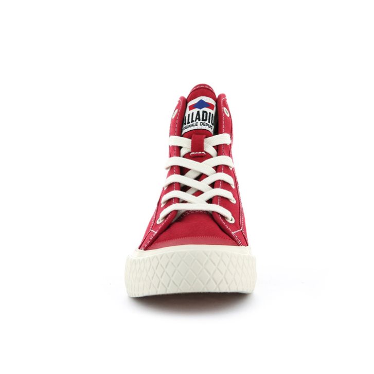 Palladium Palla Louvel High Tops Sneakers Dames Rood | NL 32NMHWX